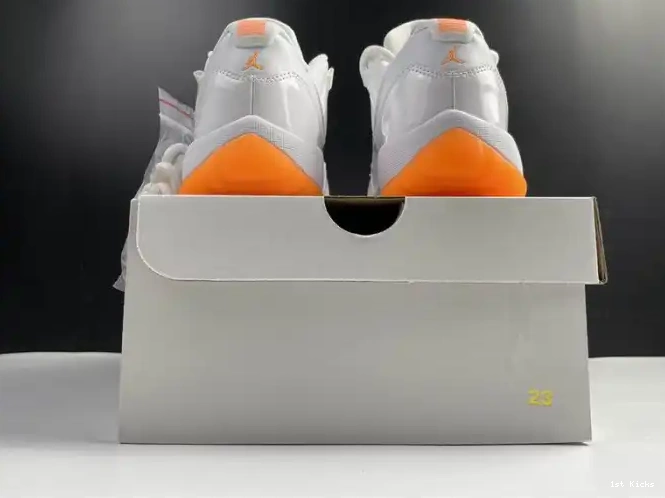 1st Kicks RETRO AIR BRIGHT LOW 11 CITRUS AH7860-139 JORDAN 0621